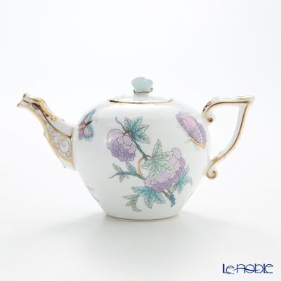 ヘレンド ハーブガーデン（イングレース） ティーポット（ローズ