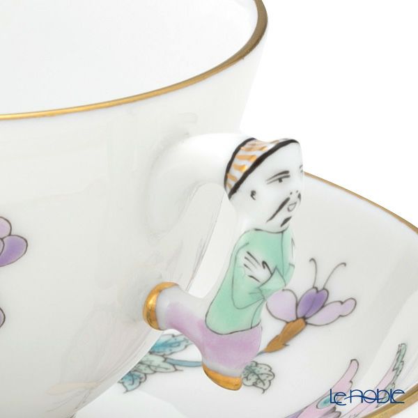 ヘレンド ロイヤルガーデン EVICT2 03371-0-21 スモールカップ＆ソーサー ターコイズ