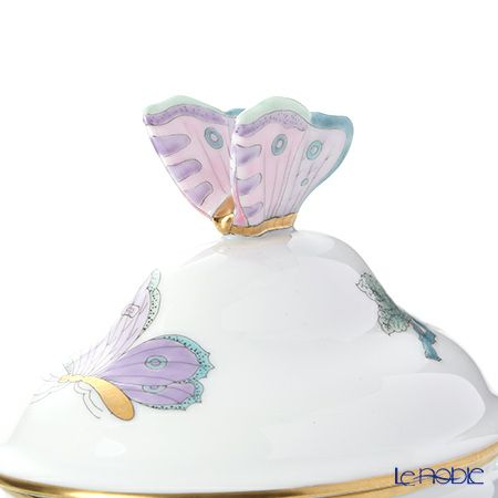 ヘレンド ロイヤルガーデン EVICT2 06017-0-17 ミニチューリン（チョウ） ターコイズ