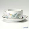 ヘレンド ロイヤルガーデン EVICTF2（フラワー） 00724-0-00 ティーカップ＆ソーサー 200ml ターコイズ