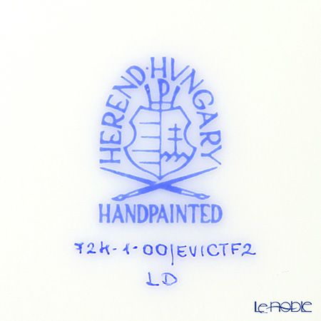 ヘレンド ロイヤルガーデン EVICTF2（フラワー） 00724-0-00 ティーカップ＆ソーサー 200ml ターコイズ