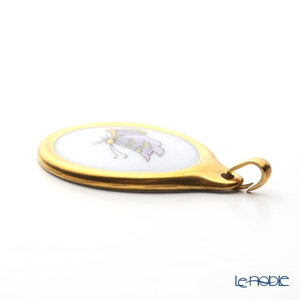 ヘレンド ペンダントトップ EVICTP1 08137-0-00 ロイヤルガーデン 3cm パピヨン