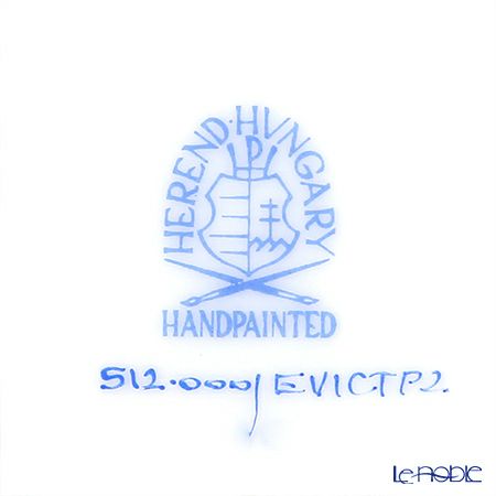 ヘレンド ロイヤルガーデン EVICTP2（パピヨン） 00512-0-00 プレート 12.5cm ターコイズ