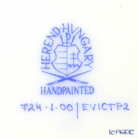 ヘレンド ロイヤルガーデン EVICTP2（パピヨン） 00724-0-00 ティーカップ＆ソーサー 200ml ターコイズ