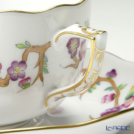 ヘレンド ヴィクトリア PDVICT1 20724-0-00 ティーカップ＆ソーサー 200ml ピンク