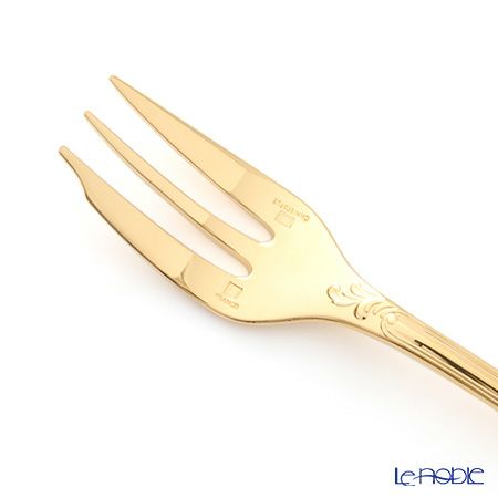 クリストフル マルリー 0838 ゴールドプレート ケーキフォーク 046
