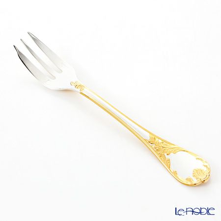クリストフル マルリー 1238 ゴールドアクセント ケーキフォーク 046