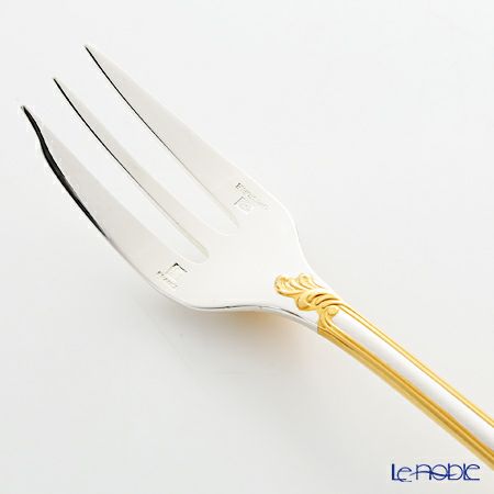 クリストフル マルリー 1238 ゴールドアクセント ケーキフォーク 046