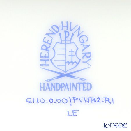 ヘレンド PVHB2-RI 06110-0-00 ボックス クマ ブルー 5×4cm