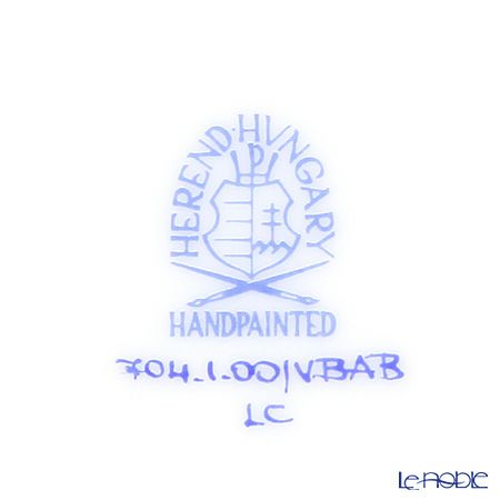 ヘレンド ヴィクトリア・ブーケ シンプル ブルー 00704-1-00 フルーツボウル 13.5cm