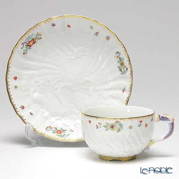 マイセン（Meissen） スワンレイク 397152／05584 ティーカップ＆ソーサー