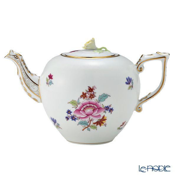 ヘレンド 南京ブーケ NB 00606-0-09 ティーポット ローズ 800ml
