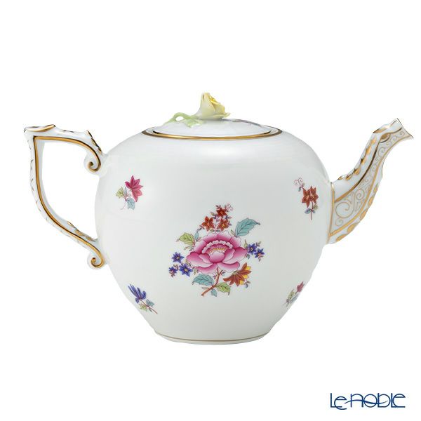 ヘレンド 南京ブーケ NB 00606-0-09 ティーポット ローズ 800ml