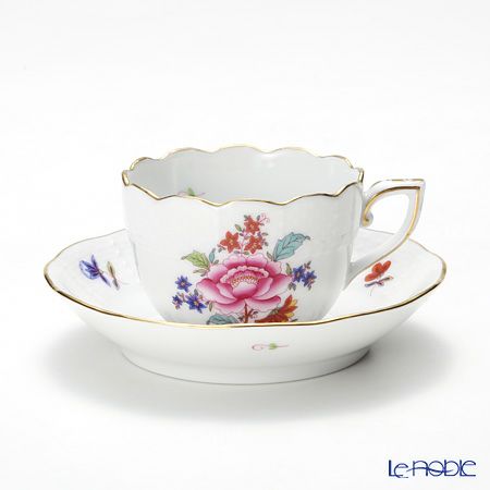 ヘレンド 南京ブーケ 00711-0-00 モカカップ＆ソーサー 100ml