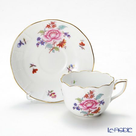 ヘレンド 南京ブーケ 00711-0-00 モカカップ＆ソーサー 100ml