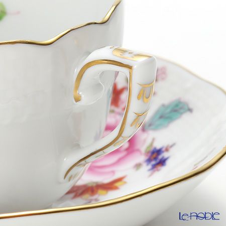 ヘレンド 南京ブーケ 00711-0-00 モカカップ＆ソーサー 100ml