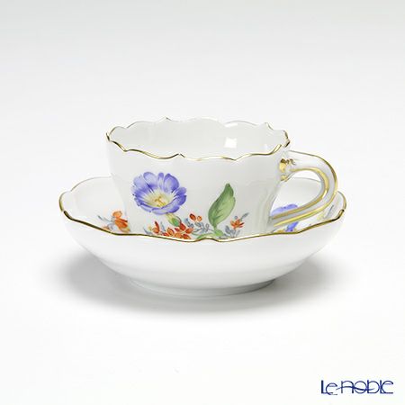 マイセン（Meissen） ベーシックフラワー 040110／55300／06 ギフトミニ カップ＆ソーサー 昼顔