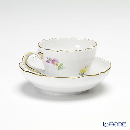 マイセン（Meissen） ベーシックフラワー 040110／55300／06 ギフトミニ カップ＆ソーサー 昼顔