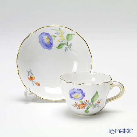 マイセン（Meissen） ベーシックフラワー 040110／55300／06 ギフトミニ カップ＆ソーサー 昼顔