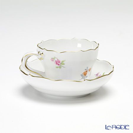 マイセン（Meissen） ベーシックフラワー 040110／55300／19 ギフトミニ カップ＆ソーサー クロッカス