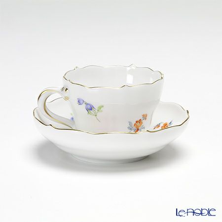 マイセン（Meissen） ベーシックフラワー 040110／55300／24 ギフトミニ カップ＆ソーサー スイートピー