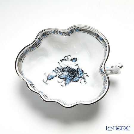 ヘレンド アポニーターコイズプラチナ 00492-0-00 オープンシュガー 10.5cm