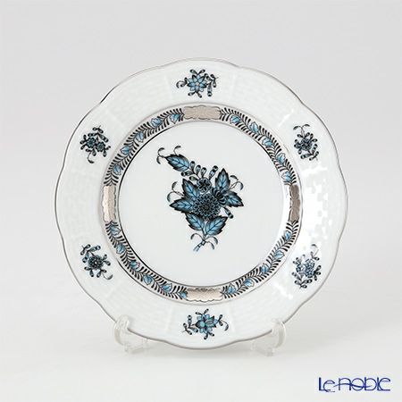 ヘレンド アポニーターコイズプラチナ 00512-0-00 プレート 12.5cm