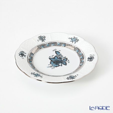 ヘレンド アポニーターコイズプラチナ 00512-0-00 プレート 12.5cm