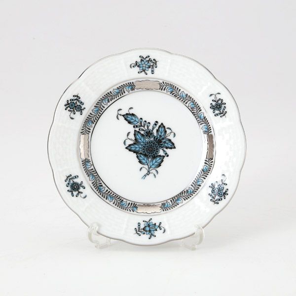 ヘレンド アポニーターコイズプラチナ 00512-0-00 プレート 12.5cm