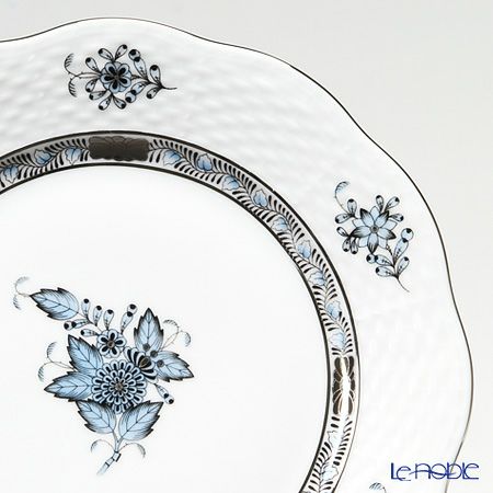 ヘレンド アポニーターコイズプラチナ 00517-0-00 プレート 19cm