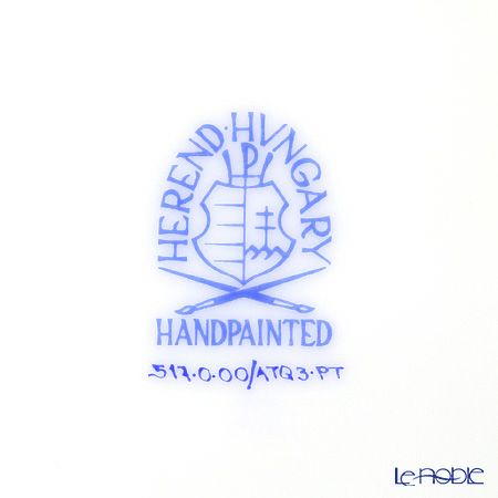 ヘレンド アポニーターコイズプラチナ 00517-0-00 プレート 19cm