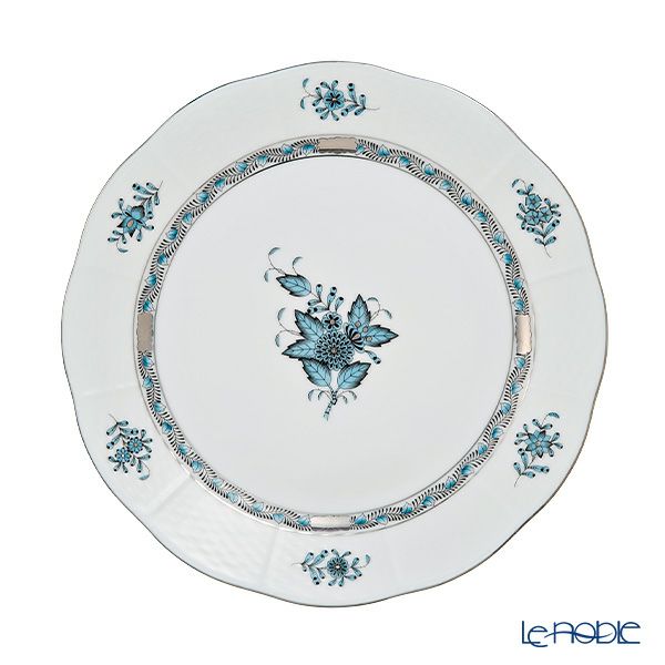 ヘレンド アポニーターコイズプラチナ ATQ3-PT プレート 25cm 00524-0-00