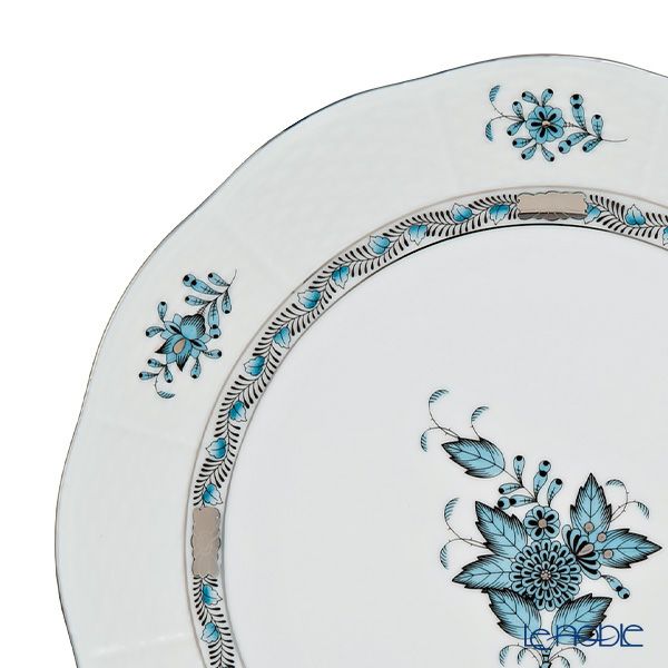 ヘレンド アポニーターコイズプラチナ ATQ3-PT プレート 25cm 00524-0-00