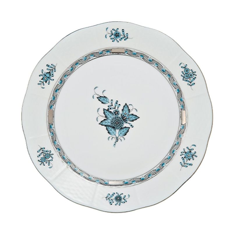 ヘレンド アポニーターコイズプラチナ ATQ3-PT プレート 25cm 00524-0-00