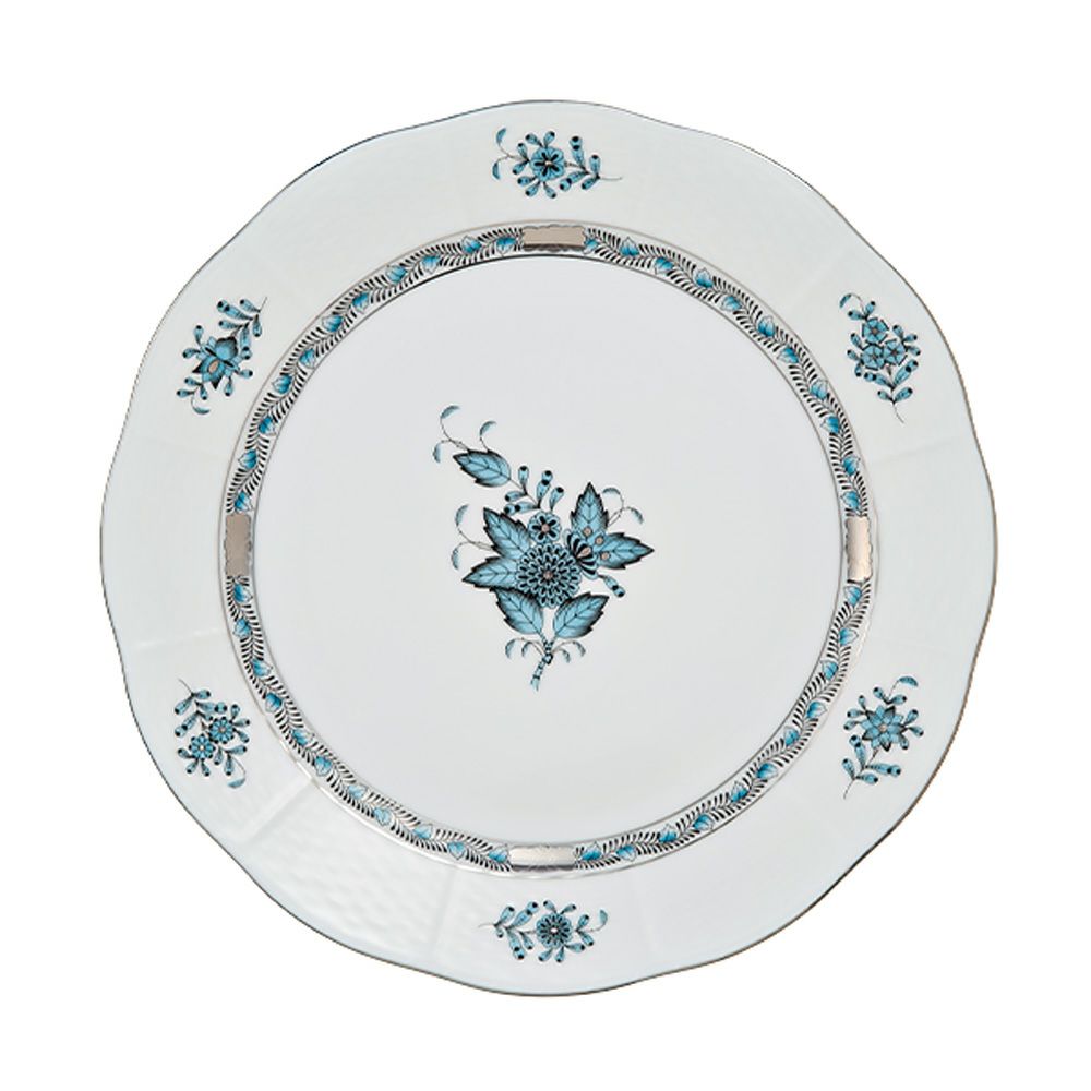 ヘレンド アポニーターコイズプラチナ ATQ3-PT プレート 25cm 00524-0-00