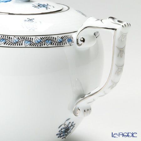 ヘレンド アポニーターコイズプラチナ 00606-0-09 ティーポット ローズ 800ml