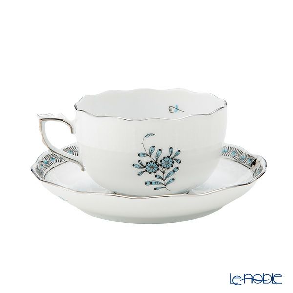 ヘレンド アポニーターコイズプラチナ 00724-0-00 ティーカップ＆ソーサー 200ml