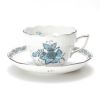 ヘレンド アポニーターコイズプラチナ 00730-0-00 ティーカップ＆ソーサー（兼用） 200ml