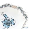 ヘレンド アポニーターコイズプラチナ ATQ3-PT 04307-1-00 小皿（オクタゴナル） 11cm