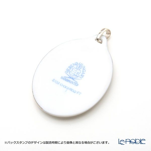 ヘレンド ペンダントトップ ATQ3-PT 08131-0-00 アポニーターコイズプラチナ 5cm