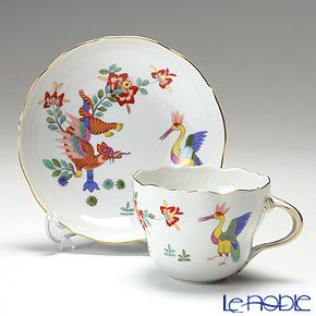 マイセン（Meissen） ドラゴンとコウノトリ 402110／00582 コーヒーカップ＆ソーサー 200ml
