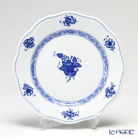 ヘレンド アポニーブルー イングレーズ 00517-0-00 プレート 19cm