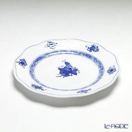 ヘレンド アポニーブルー イングレーズ 00517-0-00 プレート 19cm