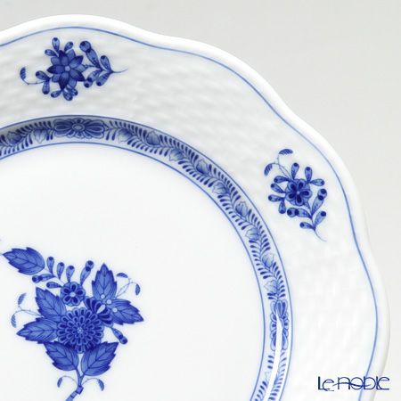 ヘレンド アポニーブルー イングレーズ 00517-0-00 プレート 19cm