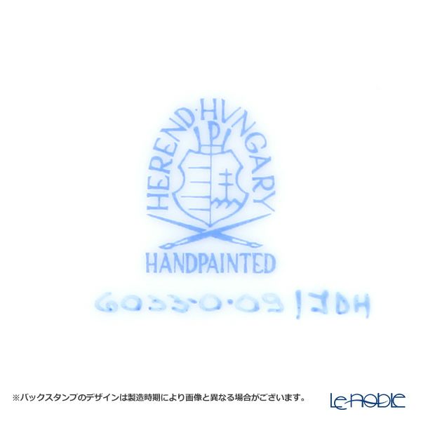 ヘレンド ハーブガーデン（イングレース） ラウンドボックス（ローズ） JDH 06033-0-09