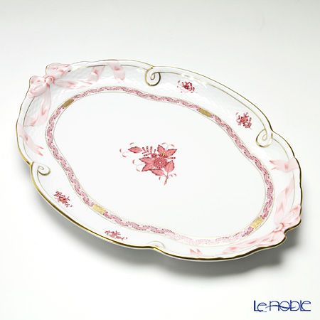 ヘレンド アポニーモーヴ 00400-0-00 パーティートレイ 38cm