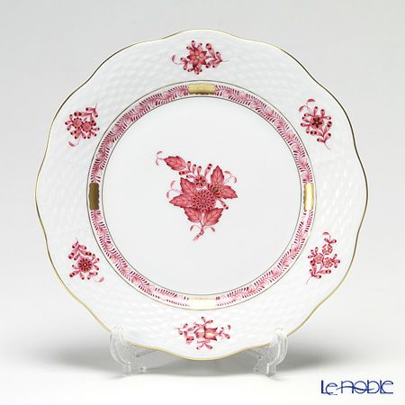 ヘレンド アポニーモーヴ 00517-0-00 プレート 19cm