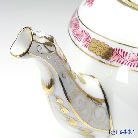 ヘレンド アポニーモーヴ 00606-0-09 ティーポット ローズ 800ml