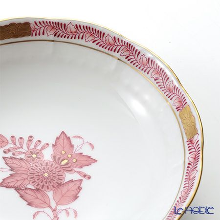 ヘレンド アポニーモーヴ 00704-1-00 フルーツボウル 13.5cm