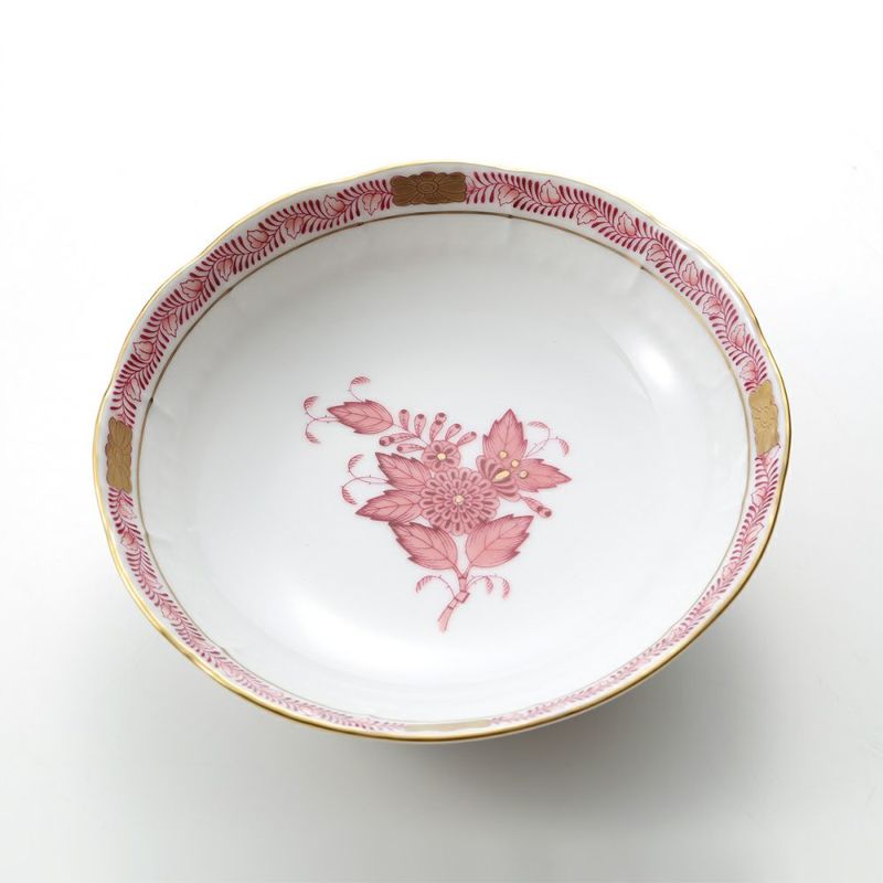 ヘレンド アポニーモーヴ 00704-1-00 フルーツボウル 13.5cm